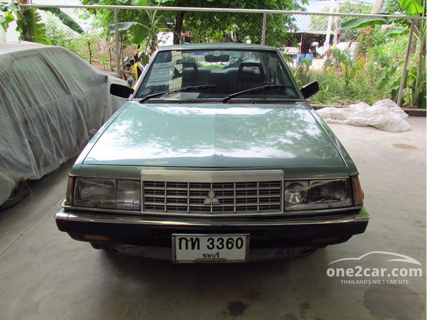 Mitsubishi Galant 1982 1.6 in ภาคตะวันออก Manual Sedan สีเขียว for ...