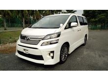 2014 Toyota Vellfire 2.4 Z Golden Eyes 2 - Alpine + Sunroof