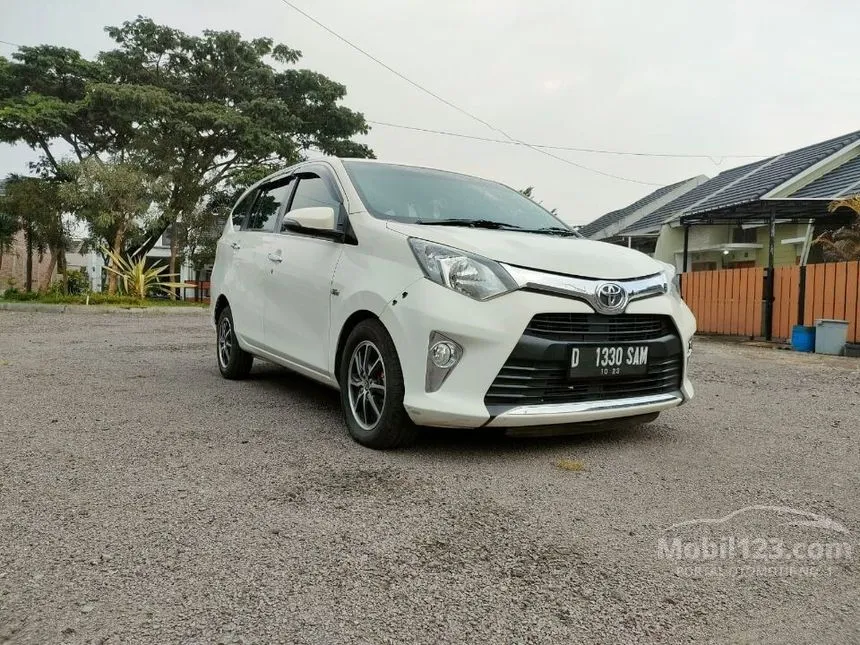 Jual Mobil Toyota Calya 2018 G 1.2 di Jawa Barat Manual MPV Putih Rp 110.000.000