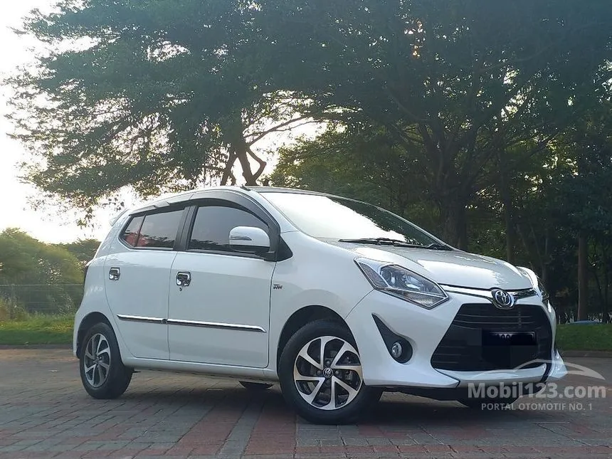Jual Mobil Toyota Agya 2018 G 1.2 di Jawa Timur Manual Hatchback Putih Rp 122.000.003