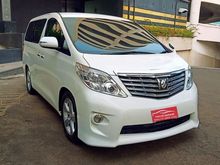 Toyota Alphard X ATPM 2.4 AT 2013 Putih Record