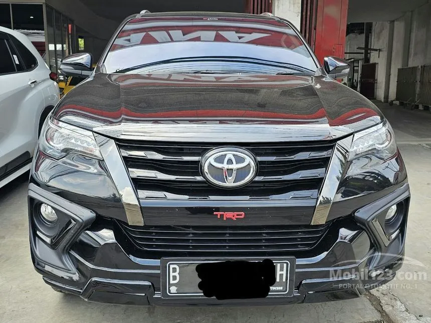 Jual Mobil Toyota Fortuner 2019 TRD 2.4 di DKI Jakarta Automatic SUV Hitam Rp 385.000.000