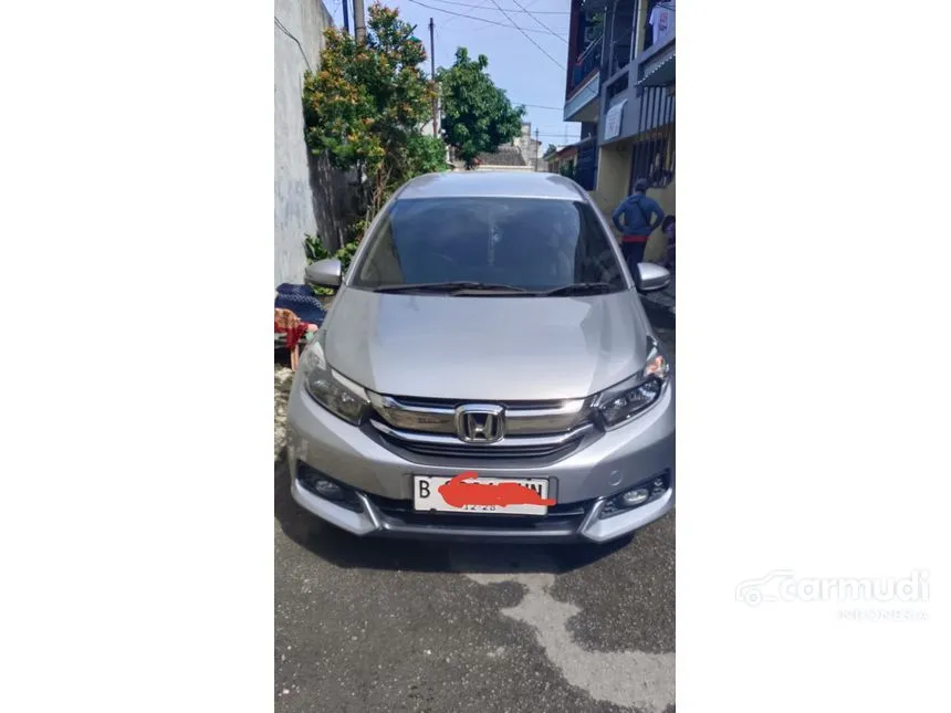 Jual Mobil Honda Mobilio 2018 E 1.5 di Banten Manual MPV Silver Rp 150.000.000