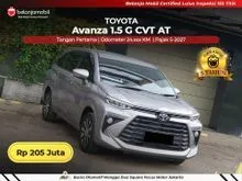 2024 Toyota Avanza 1.5 G MPV CVT AT 2024 2025 [ GARANSI 5TH ]