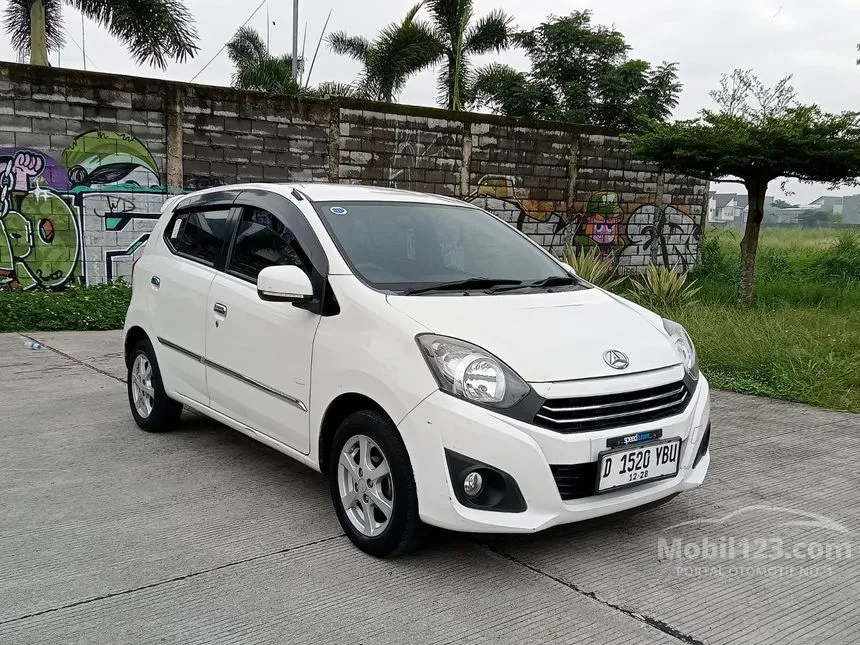 Jual Mobil Daihatsu Ayla 2018 X 1.0 di Jawa Barat Manual Hatchback Putih Rp 95.000.000