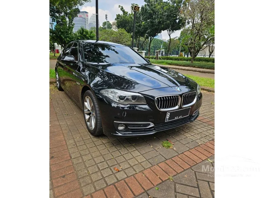 Jual Mobil BMW 520i 2015 Luxury 2.0 di DKI Jakarta Automatic Sedan Hitam Rp 438.000.000