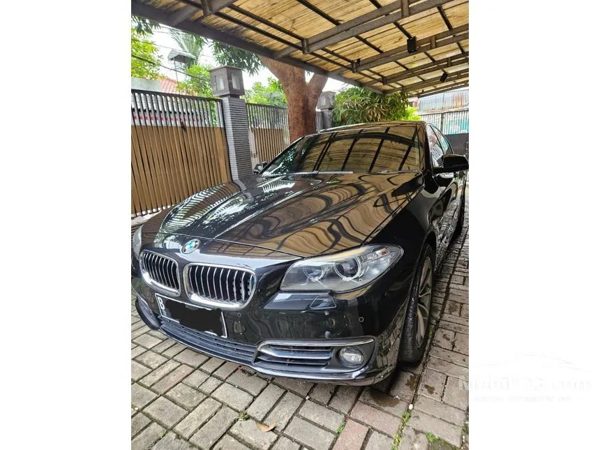 Jual Mobil BMW 520i 2015 Luxury 2.0 di DKI Jakarta Automatic Sedan Hitam Rp 488.000.000