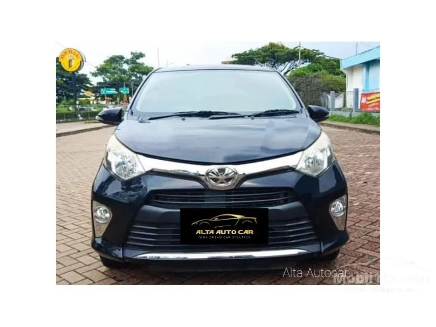 Jual Mobil Toyota Calya 2017 G 1.2 di Banten Automatic MPV Hitam Rp 106.000.000