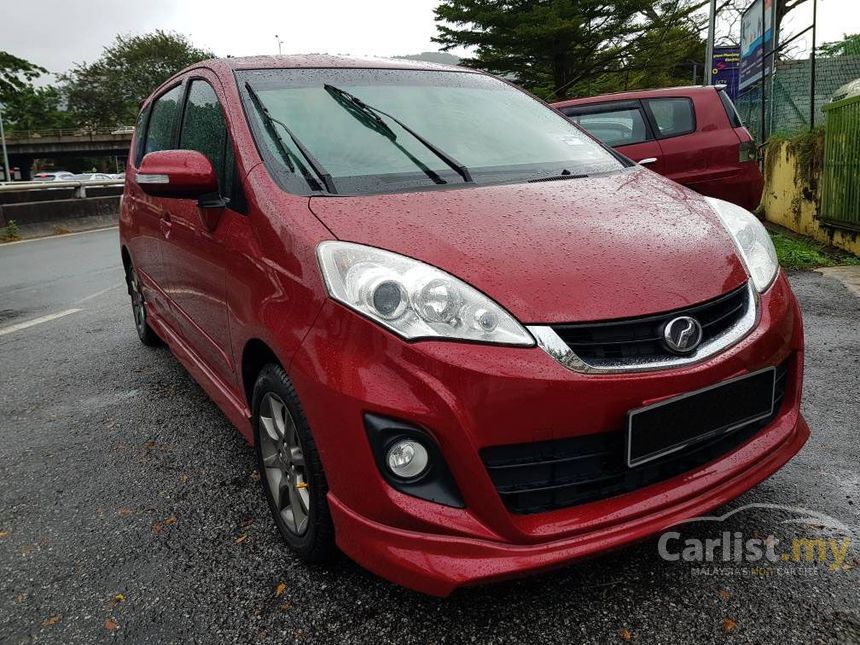 Perodua Alza 2015 SE 1.5 in Penang Manual MPV Maroon for 