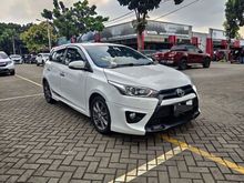 TOYOTA YARIS S TRD SPORTIVO AT MATIC 2015 PUTIH | ISTIMEWA UNIT SIAP PAKAI.!!