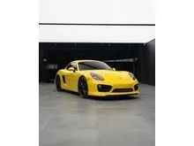 2013 Porsche Cayman 2.7 Standard Coupe Yellow on Black Odo 22 Rb (TERMURAH) LIMITED EDITION