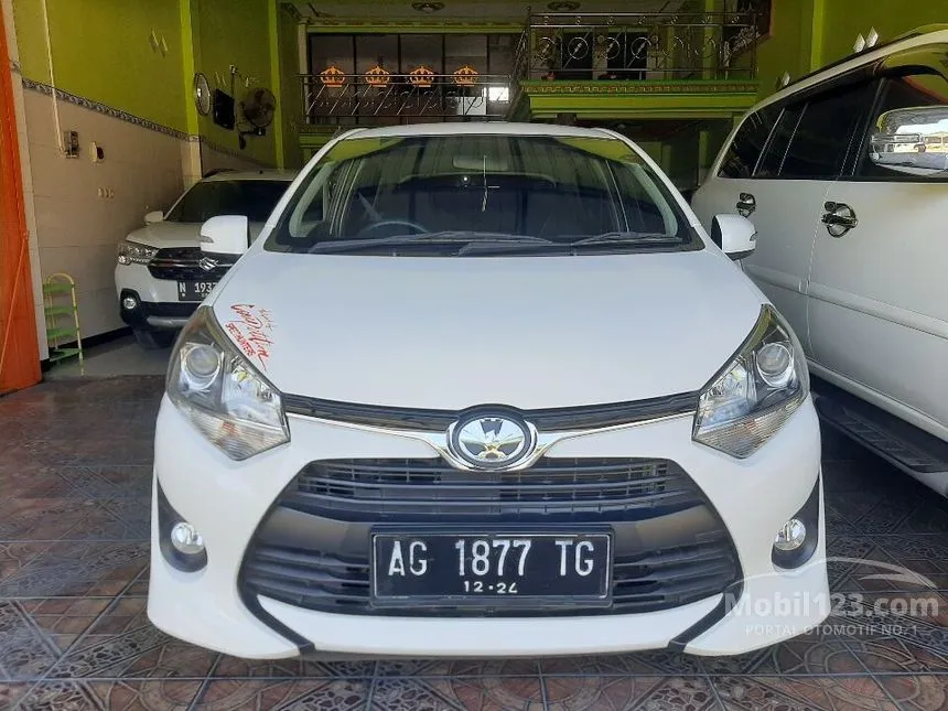 Jual Mobil Toyota Agya 2019 G 1.2 di Jawa Timur Manual Hatchback Putih Rp 135.000.000
