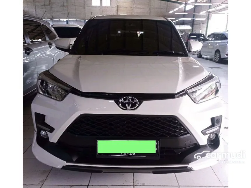 Jual Mobil Toyota Raize 2021 GR Sport TSS 1.0 di Banten Automatic Wagon Putih Rp 218.000.000