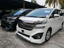 Toyota Velfire 2.5 Auto 2017 Unregistered