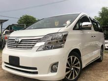2009 Toyota Vellfire 3.5 VL MPV CONFIRM FULL SPEC 4 CAMERA AUTO PARKING MUST VIEW (Direct Owner)VVIP CAR
