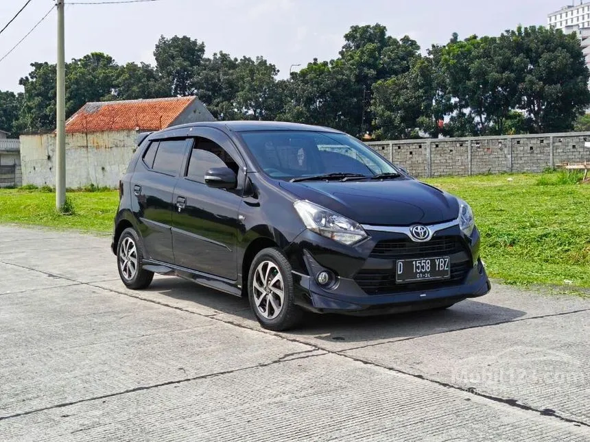 Jual Mobil Toyota Agya 2019 G 1.2 di Jawa Barat Manual Hatchback Hitam Rp 120.000.000