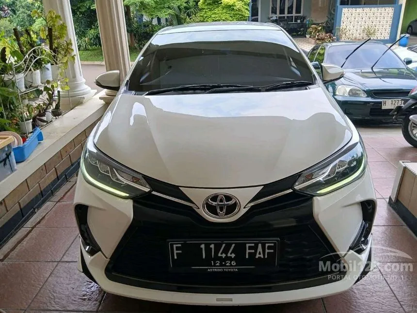 Jual Mobil Toyota Yaris 2021 S GR Sport 1.5 di DKI Jakarta Automatic Hatchback Putih Rp 218.000.000
