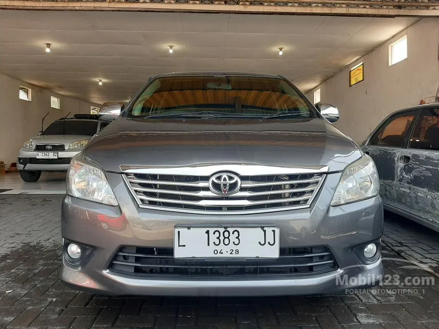Jual Mobil Toyota Kijang Innova 2013 G 2.0 di Jawa Timur Automatic MPV Abu