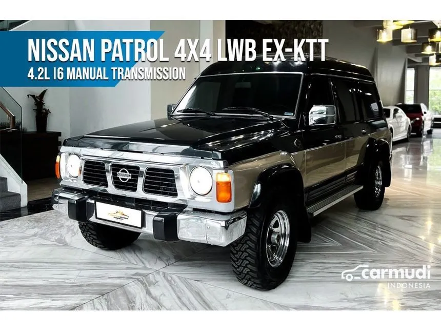 Jual Mobil Nissan Patrol 1992 4.2 di Banten Manual SUV Hitam Rp 250.000.000