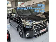 2023 Toyota GranAce 2.8 Premium MPV Van Wagon VIP 6 Seater Black on Black Hitam 6-Seater