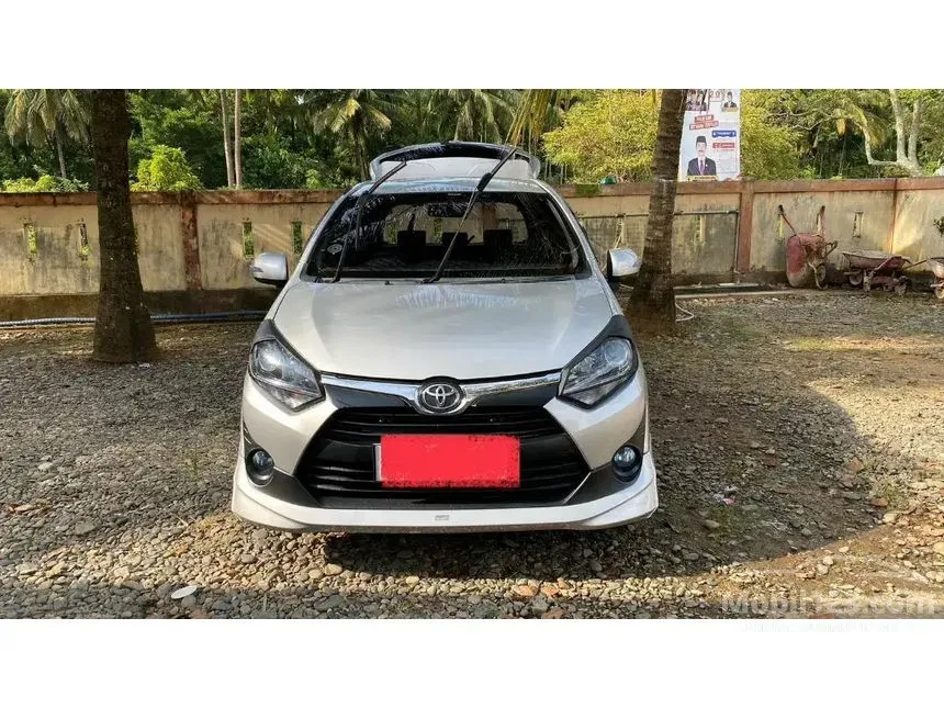 Jual Mobil Toyota Agya 2018 TRD 1.2 di Nangroe Aceh Darussalam Manual Hatchback Silver Rp 122.000.000