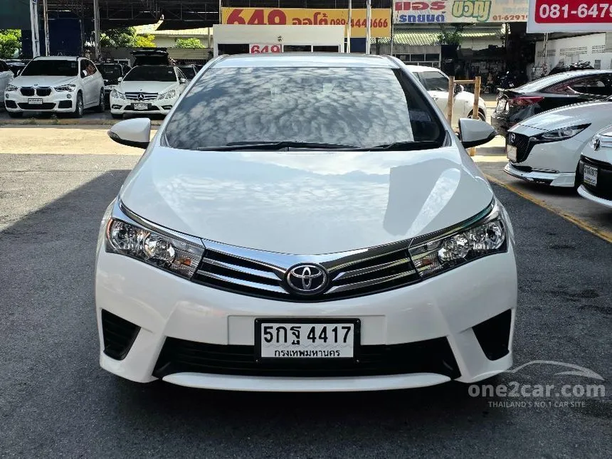 2016 Toyota Corolla Altis E Sedan