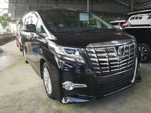 2017 TOYOTA ALPHARD S 2.5/FREE 5 YEARS WARRANTY/ALPINE 2X