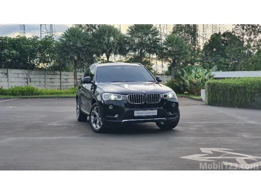 Jual Mobil BMW X3 2017 xDrive20i xLine 2.0 di DKI Jakarta Automatic SUV Hitam Rp 675.000.000