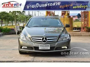 2012 Mercedes-Benz E250 1.8 Elegance CGI BlueEFFICIENCY Coupe