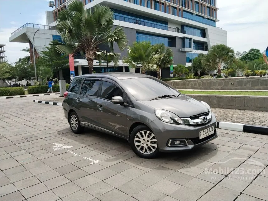 Jual Mobil Honda Mobilio 2014 E Prestige 1.5 di Jawa Barat Automatic MPV Abu