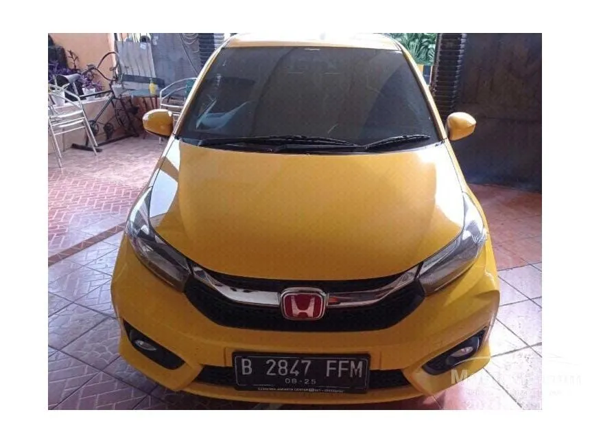 Jual Mobil Honda Brio 2020 Satya E 1.2 di Jawa Barat Automatic Hatchback Kuning Rp 150.000.000