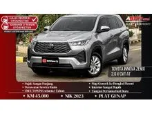 2023 Toyota Kijang Innova Zenix 2.0 V (Non Premium Color) MPV KM 45.000 Toyota Innova Zenix 2.0 V CVT AT Silver On Brown NIK 2023 Tgn 1 Dr Br