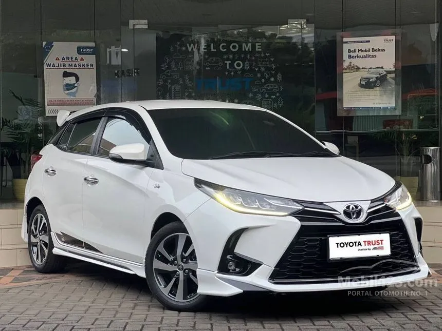 Jual Mobil Toyota Yaris 2021 S GR Sport 1.5 di DKI Jakarta Automatic Hatchback Putih Rp 225.000.000