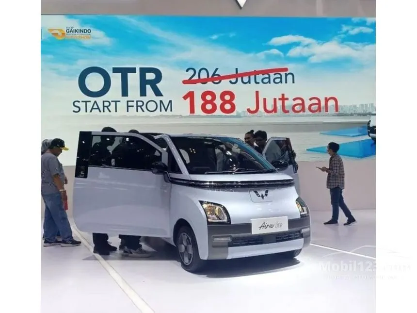 Jual Mobil Wuling EV 2024 Air ev Lite di DKI Jakarta Automatic Hatchback Lainnya Rp 209.000.000