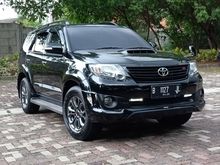 FORTUNER TRD Sportivo VNT Turbo Diesel A/T 2015, Masih Mulus Banget Seperti Baru, Super Istimewa