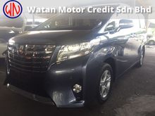 2016 Toyota Alphard 2.5 G UNREG,NO HIDDEN CHARGE,TRUE YEAR MADE CAN PROVE,2 WHEEL DRIVE,SAVE PETROL,3 POWER DRS N BOOT,360 CAMERA,FREE WARRANTY N GIFT