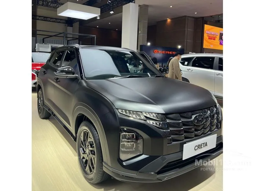 Jual Mobil Hyundai Creta 2024 Alpha 1.5 di DKI Jakarta Automatic Wagon Hitam Rp 357.540.000
