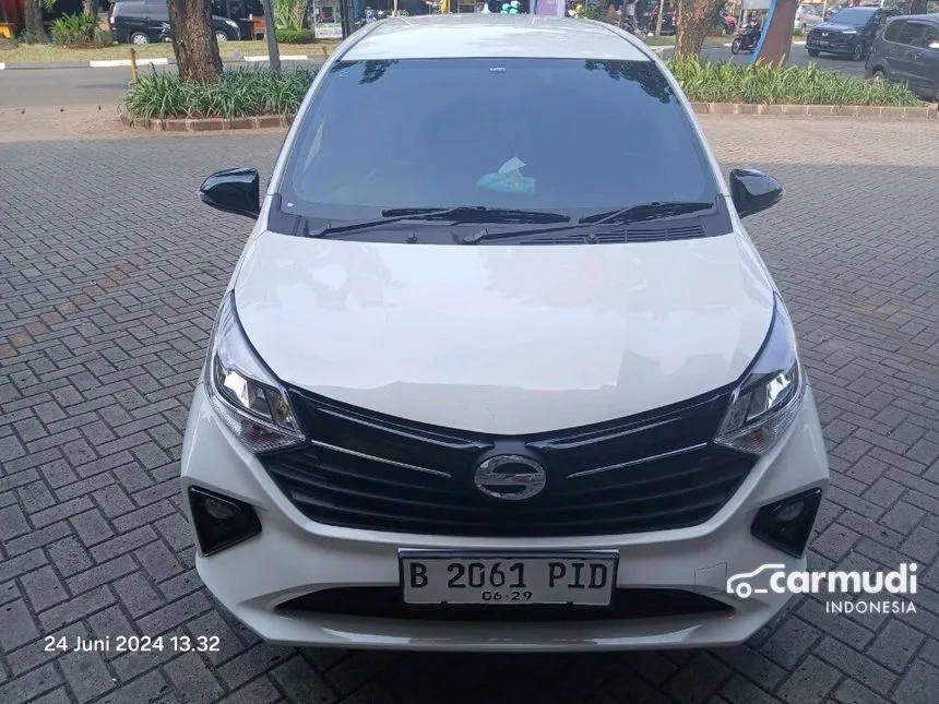Jual Mobil Daihatsu Sigra 2024 R 1.2 di Banten Manual MPV Putih Rp 148.000.000