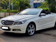2011 Mercedes-Benz E250 1.8 CGI Cabriolet putih km40ribuan