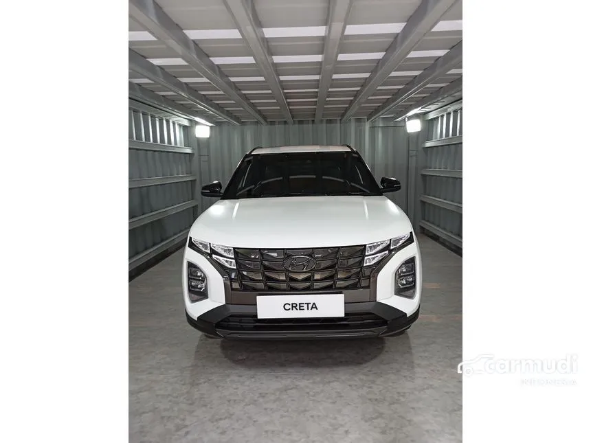 Jual Mobil Hyundai Creta 2024 Alpha 1.5 di Banten Automatic Wagon Putih Rp 244.416.000