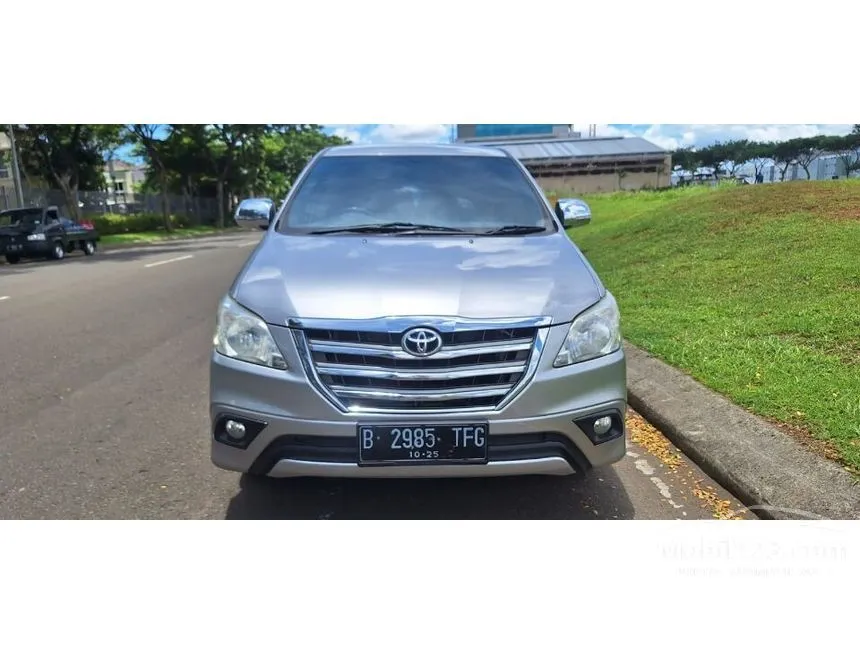 Jual Mobil Toyota Kijang Innova 2015 G 2.0 di Banten Manual MPV Silver Rp 175.000.000