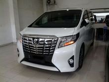 2017 Toyota Alphard 2.5 G Van Wagon