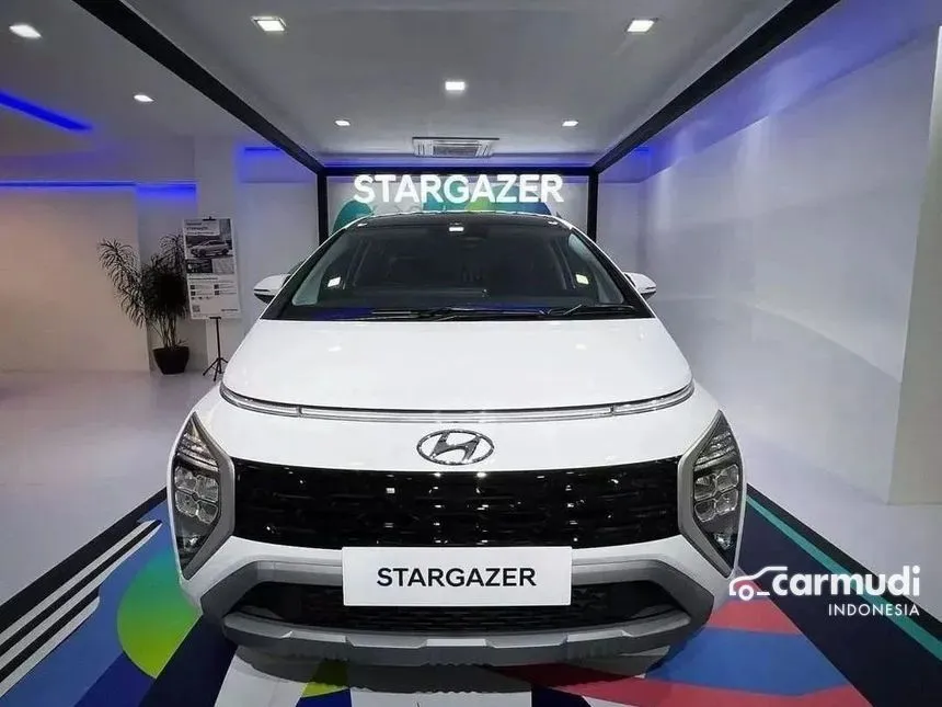 Jual Mobil Hyundai Stargazer 2023 Prime 1.5 di DKI Jakarta Automatic Wagon Putih Rp 268.900.000