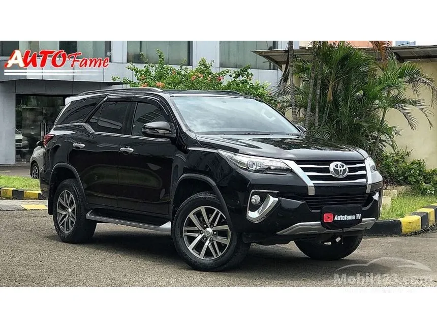 Jual Mobil Toyota Fortuner 2018 VRZ 2.4 di DKI Jakarta Automatic SUV Hitam Rp 390.000.000