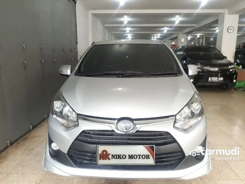 Jual Mobil Toyota Agya 2019 G 1.2 di Jawa Barat Manual Hatchback Silver Rp 119.500.000