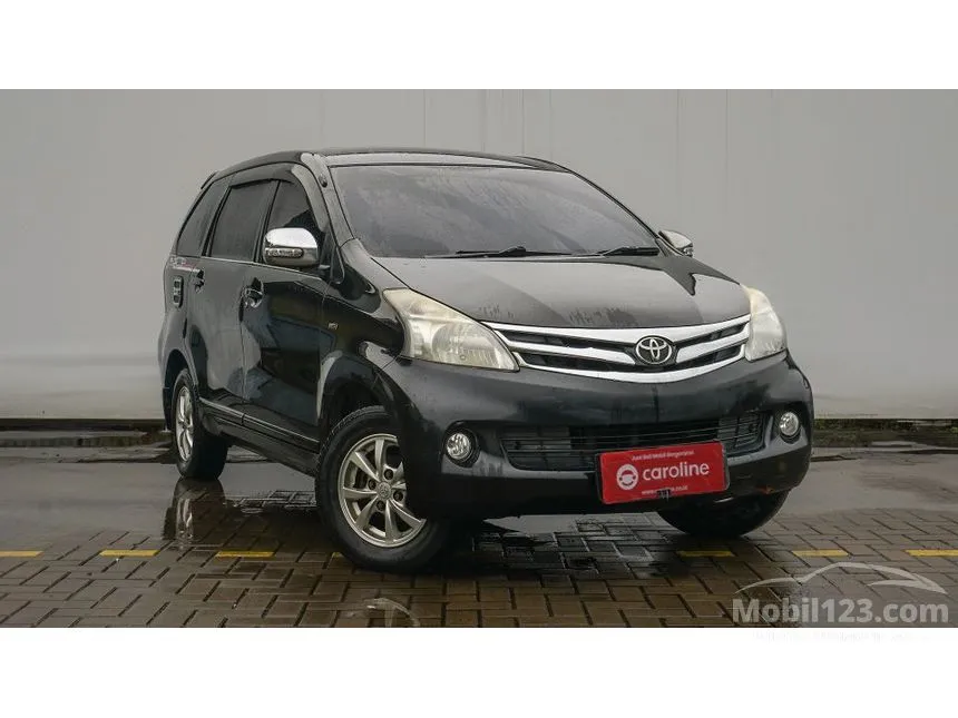 Jual Mobil Toyota Avanza 2012 G 1.3 di Jawa Barat Automatic MPV Hitam Rp 105.000.000