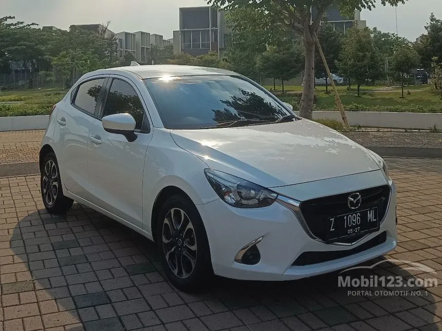 Jual Mobil Mazda 2 2018 R 1.5 di Banten Automatic Hatchback Putih Rp 185.000.000
