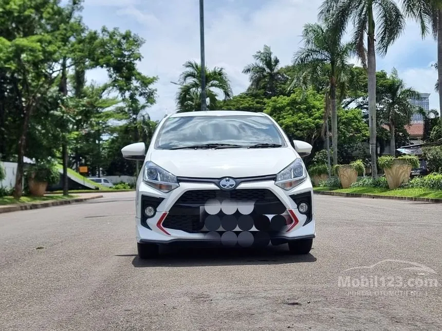 Jual Mobil Toyota Agya 2021 TRD 1.2 di Banten Automatic Hatchback Putih Rp 140.000.000