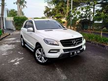 Mercedes-Benz ML350 3.5 4MATIC 2013 Putih Kondisi Istimewa Dan Siap Pakai