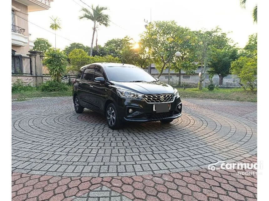 Jual Mobil Suzuki Ertiga 2023 GX Hybrid 1.5 di Jawa Timur Automatic MPV Hitam Rp 232.000.009